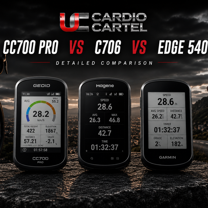 Geoid CC700 Pro vs Magene C706 vs Garmin Edge 540