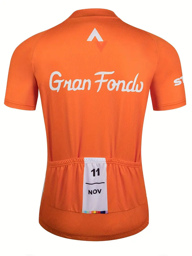 Cycling Jersey Strava Gran Fondo.