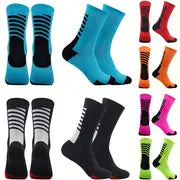 Striped Athletic Socks.