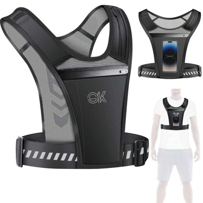 Outdoor Reflective Running Vest Pack Unisex.