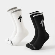 Replica Specialized classic cycling socks.