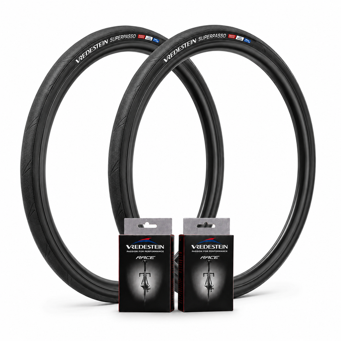 Vredestein Superpasso Tyre Bundle | 2 Tyres + 2 Tubes