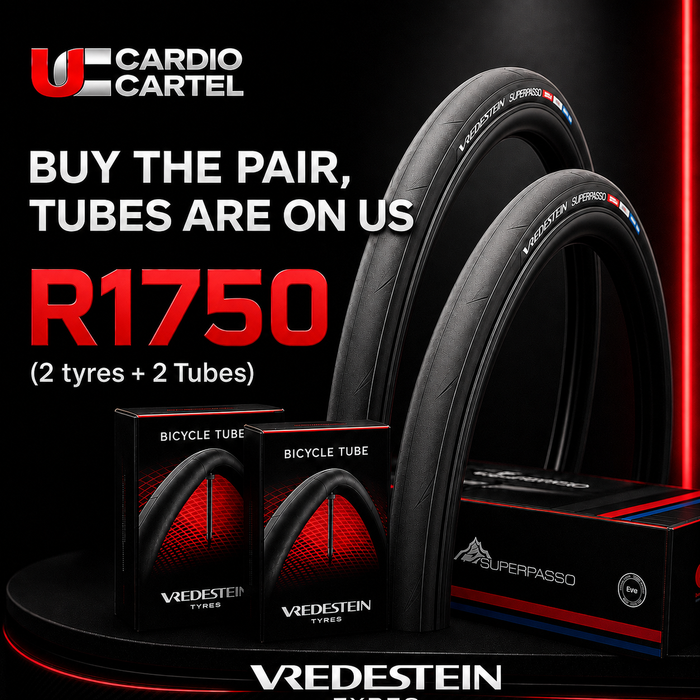 Vredestein Superpasso Tyre Bundle | 2 Tyres + 2 Tubes