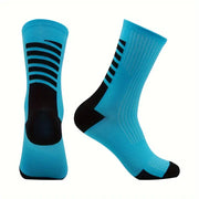 Striped Athletic Socks.