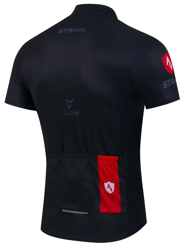 Cycling Jersey Strava Black