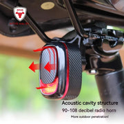 Bicycle Light Anti Theft Alarm Wireless.