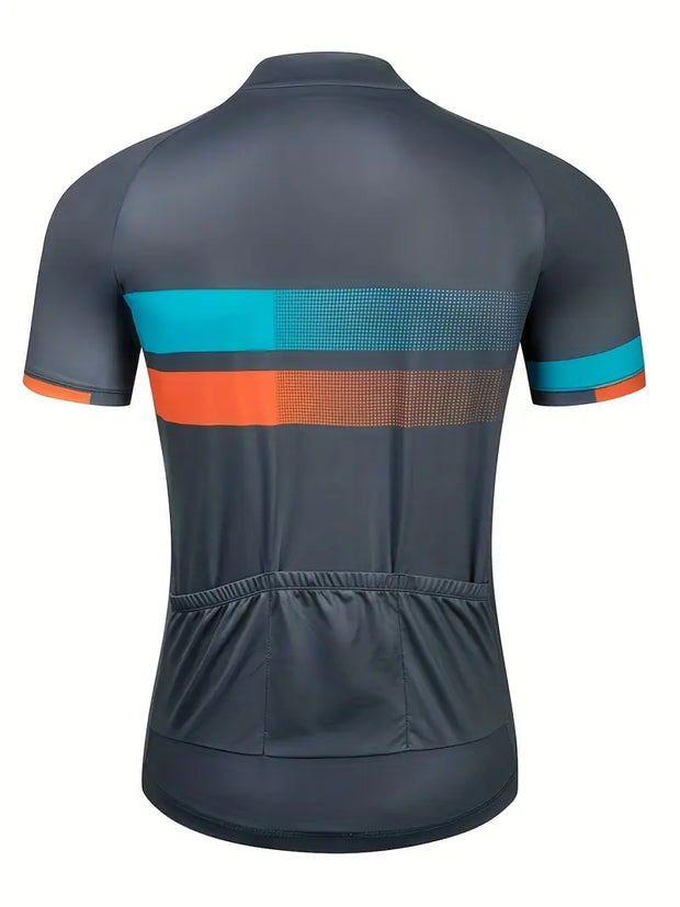 Cycling Jersey Strava Summer Grey