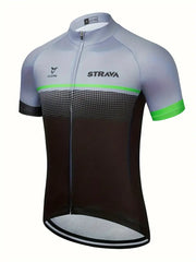 Cycling Jersey Strava White