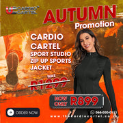 Cardio Cartel Sport Studio Zip Up Sports Jacket