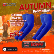 UV Sun Protection Arm Sleeves Twin Pack