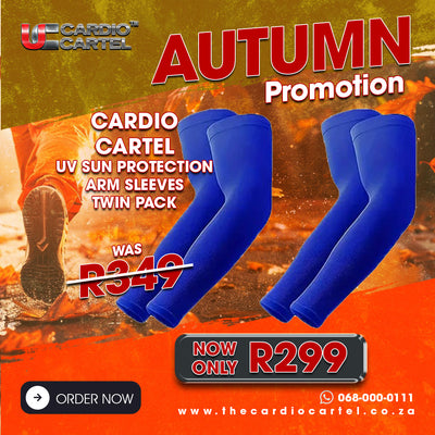 UV Sun Protection Arm Sleeves Twin Pack