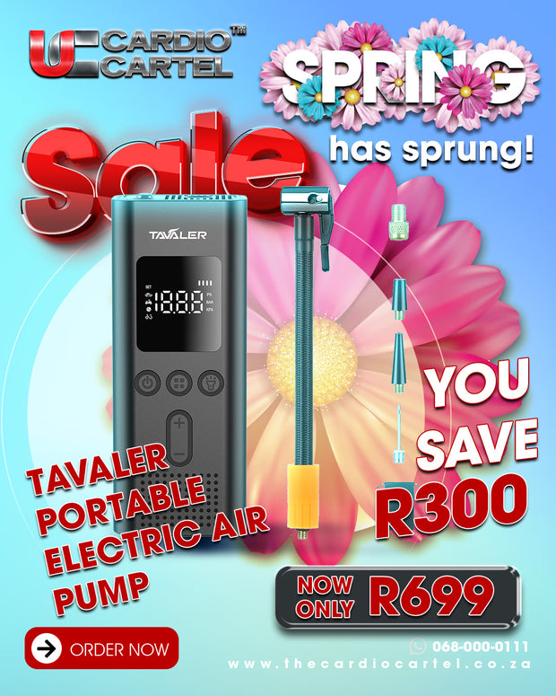 Tavaler Portable Electric Air Pump 4000mAh