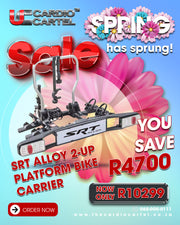 SRT Alloy 2-Up Platform Bike Carrier