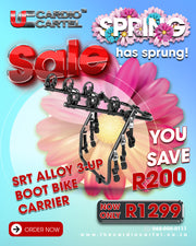 SRT Alloy 3-Up Boot Bike Carrier