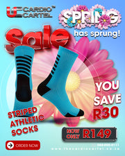 Striped Athletic Socks