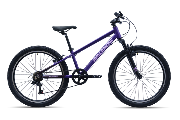 Avalanche Cosmic 24 Girls Purple – Kids MTB