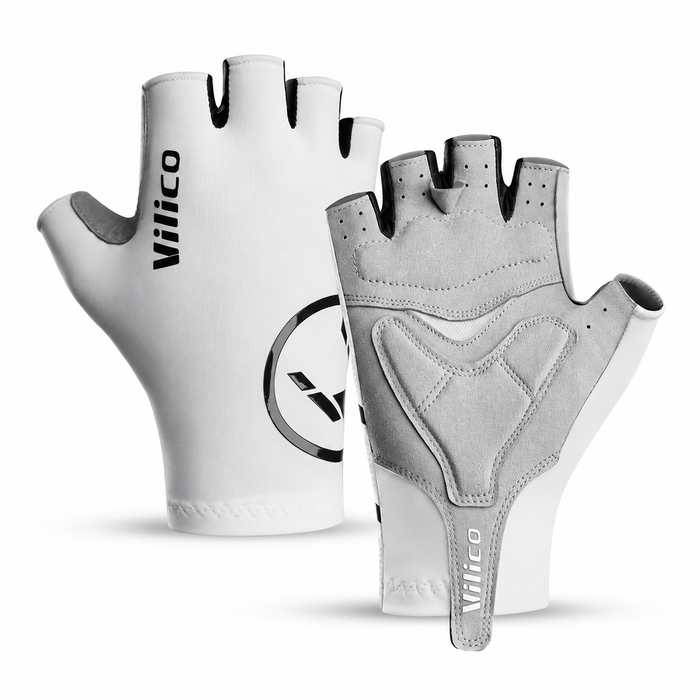 Vilico Performance Half-Finger Cycling Gloves | Gel Padded Road & MTB Gloves