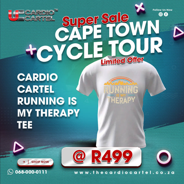 Cardio Cartel Running is my therapy Tee