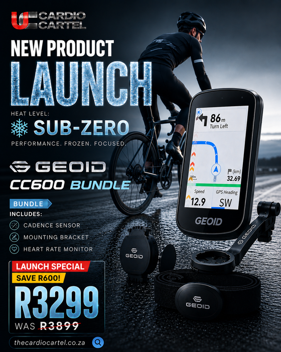 Geoid CC600 Bike Computer Bundle