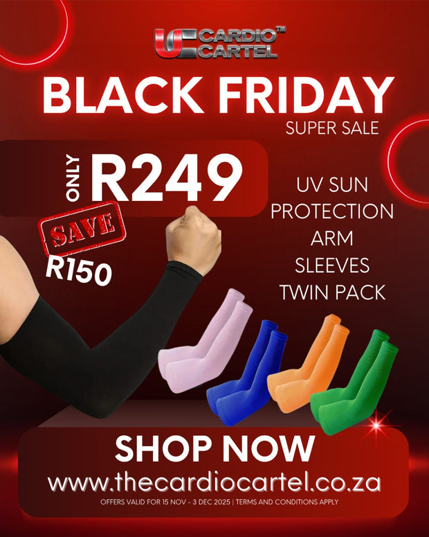 UV Sun Protection Arm Sleeves Twin Pack