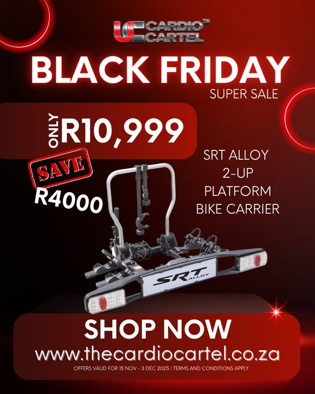 SRT Alloy 2-Up Platform Bike Carrier