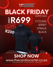 Cycling Jersey Strava Black