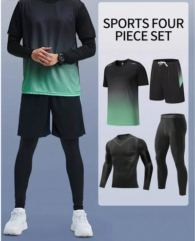 Cardio Cartel Men's Running 4 pcs set.