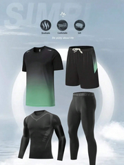 Cardio Cartel Men's Running 4 pcs set.