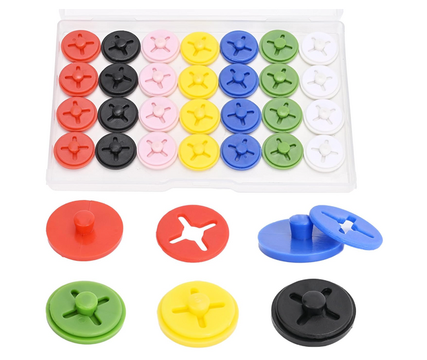Race Bib Number Clips 8 Pcs