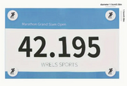 Race Bib Number Holders 4 Pcs