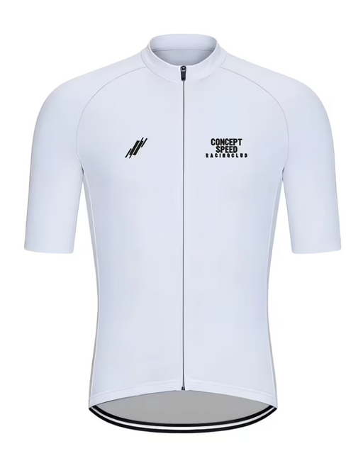 Mens Cycling Jersey | Cardio Cartel Apex Arctic White.