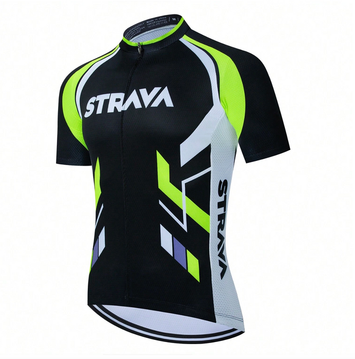 Strava Men’s Performance Cycling Jersey Short Sleeve | The Cardio Cartel