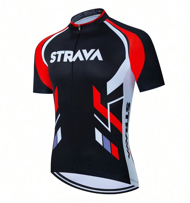 Strava Men’s Performance Cycling Jersey Short Sleeve | The Cardio Cartel