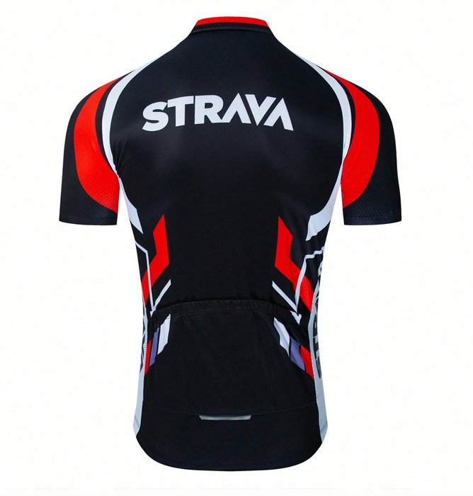 Strava Men’s Performance Cycling Jersey Short Sleeve | The Cardio Cartel