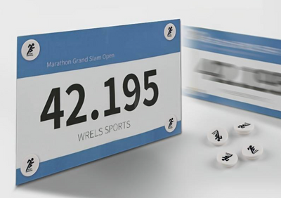 Race Bib Number Holders 4 Pcs