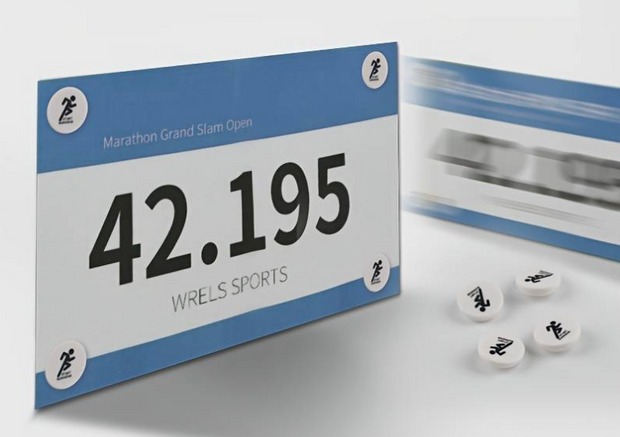 Race Bib Number Holders 4 Pcs