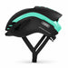 ABUS GameChanger road cycling helmet in Celeste Green, side profile