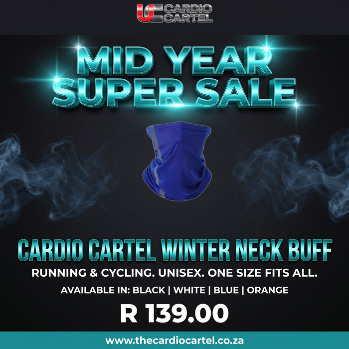 Cardio Cartel Winter Neck Buff Black Unisex